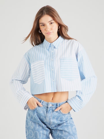 HUGO Blouse 'Erisa' in Wit: voorkant