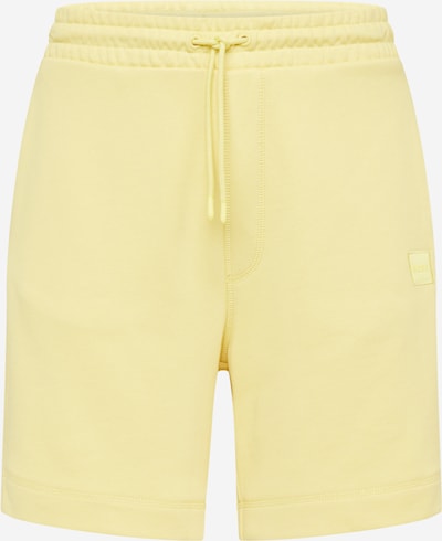 BOSS Orange Pantalon 'Sewalk' en jaune pastel, Vue avec produit