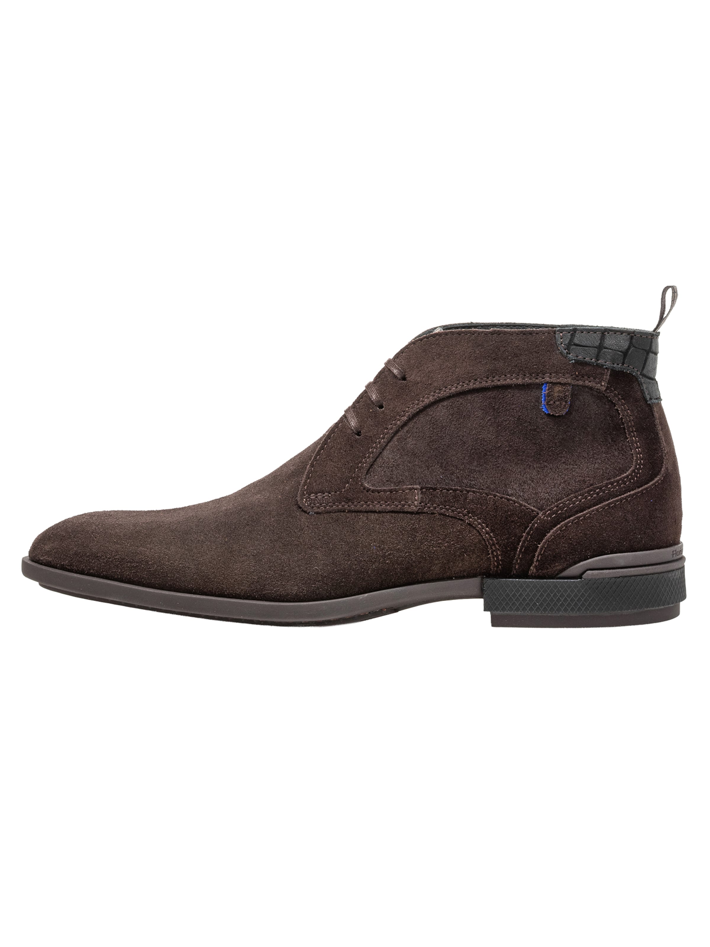 Floris van Bommel Chukka Boots 'De Hakker 01' in Bruin: voorkant