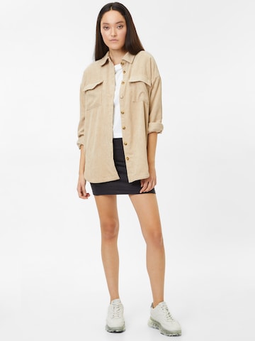 Veste mi-saison 'Flanny' Noisy may en beige