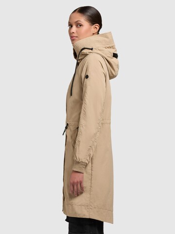 Manteau mi-saison 'Silica2' khujo en marron