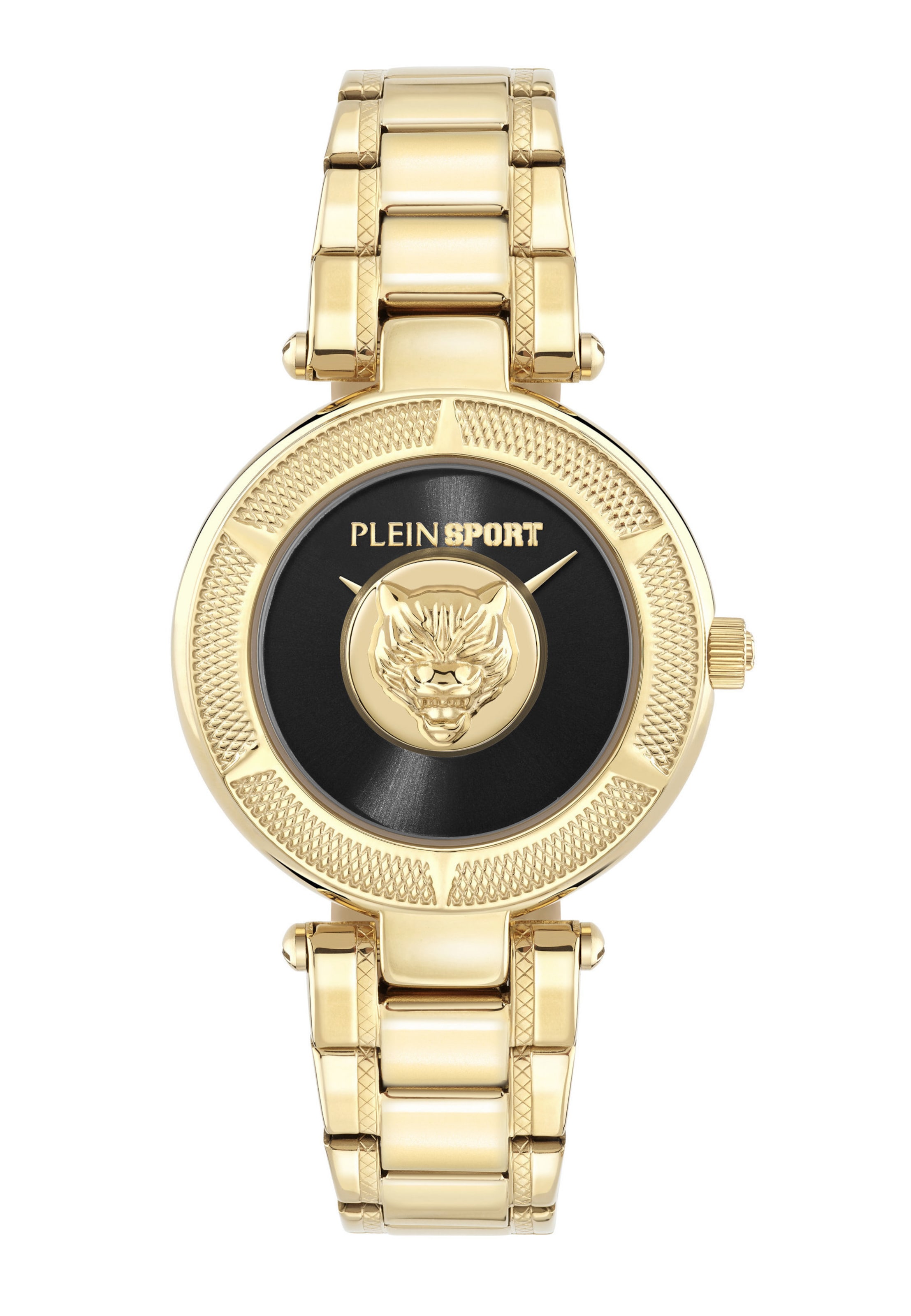 Plein Sport Analogt ur 'OPIUM' i guld: forside