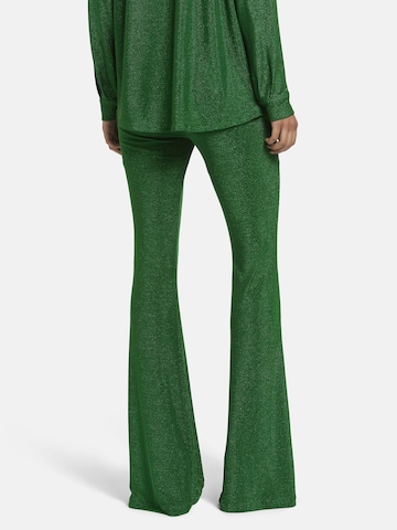 Nicowa Flared Trousers 'CAROWI' in Green