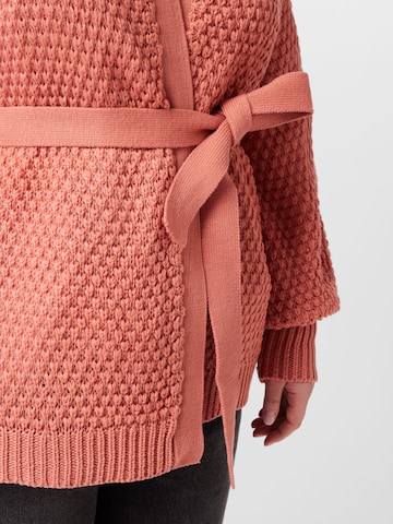 EVOKED Knit cardigan in Pink