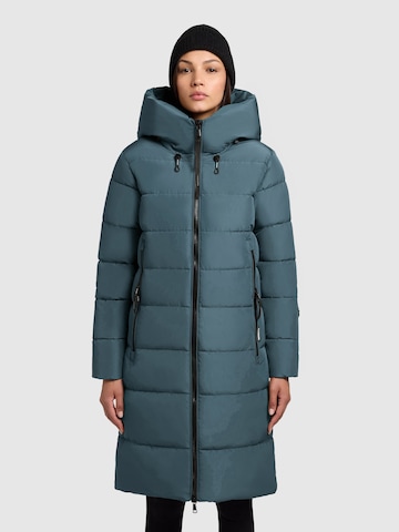 khujo - Abrigo de invierno 'Jilias5' en azul: frente