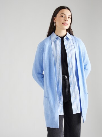 QS Strickjacke in Blau: predná strana