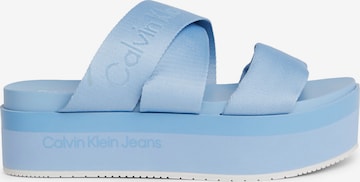 Calvin Klein Jeans Pantolette in Blau