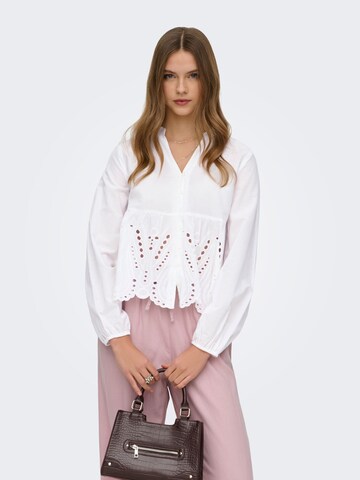 ONLY Blouse 'ONLDEWINA' in White: front