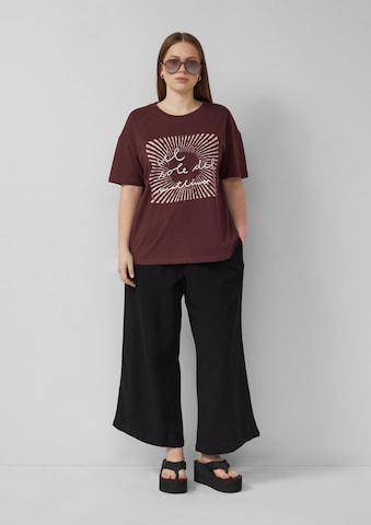 QS Regular Broek in Zwart