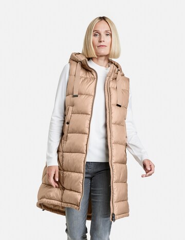 Gilet GERRY WEBER en beige : devant