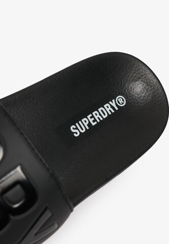 Superdry Beach & Pool Shoes 'Core' in Black