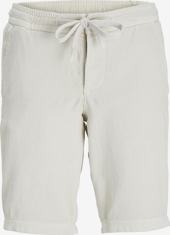 Jack & Jones Junior Workout Pants in White: front