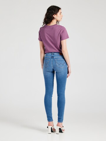 WRANGLER Skinny Farkut värissä sininen