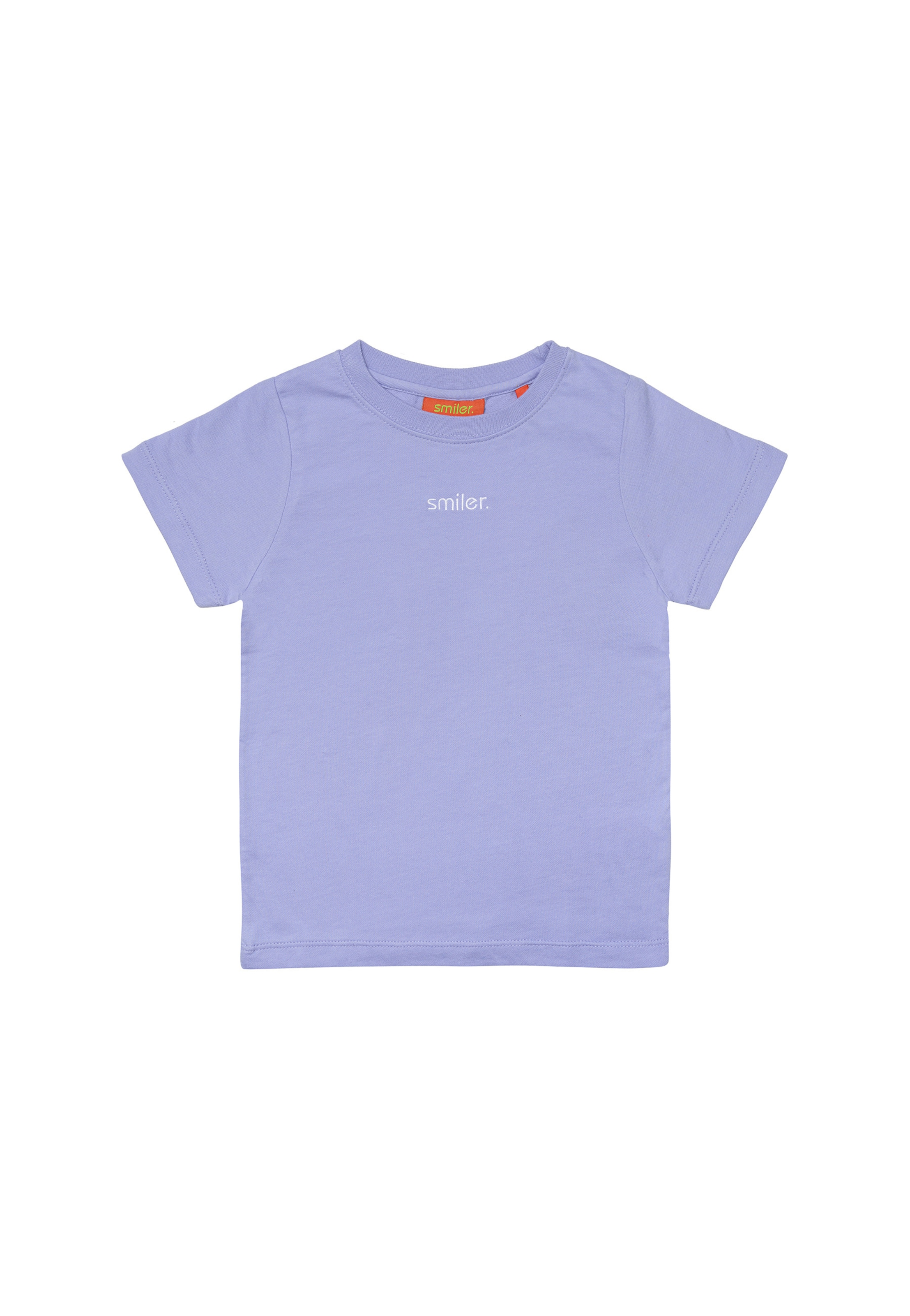 T-Shirt smiler. en violet : devant
