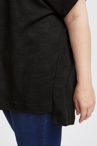 Fransa Curve - Camisa 'Jonie' em preto