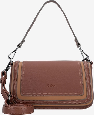 GABOR Shoulder Bag 'Amina' in Brown: front