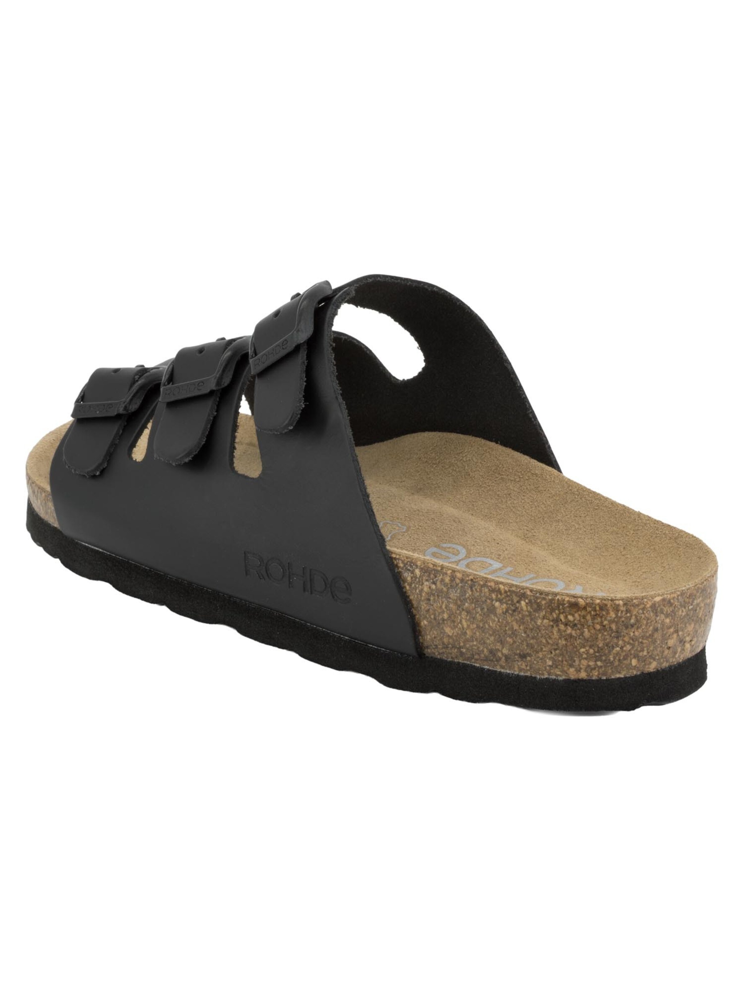 ROHDE Mules 'Alba' in Black