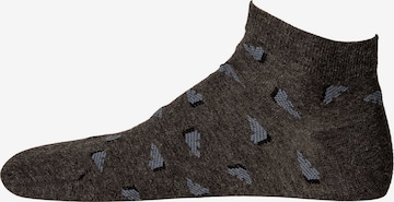 Emporio Armani Socks in Grey: front