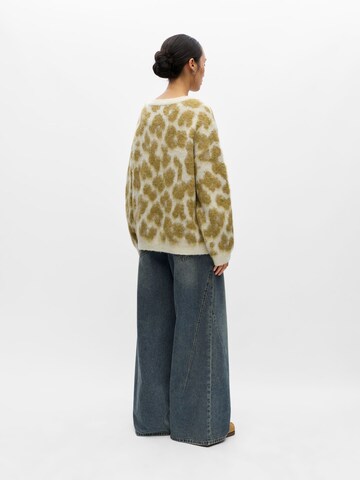OBJECT Gebreid vest in Beige