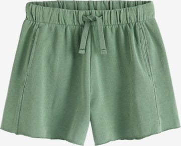 Next Trousers in Green: front