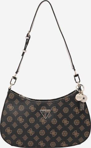 GUESS Shoulder bag Noelle in Light Brown Dark Brown ABOUT YOU