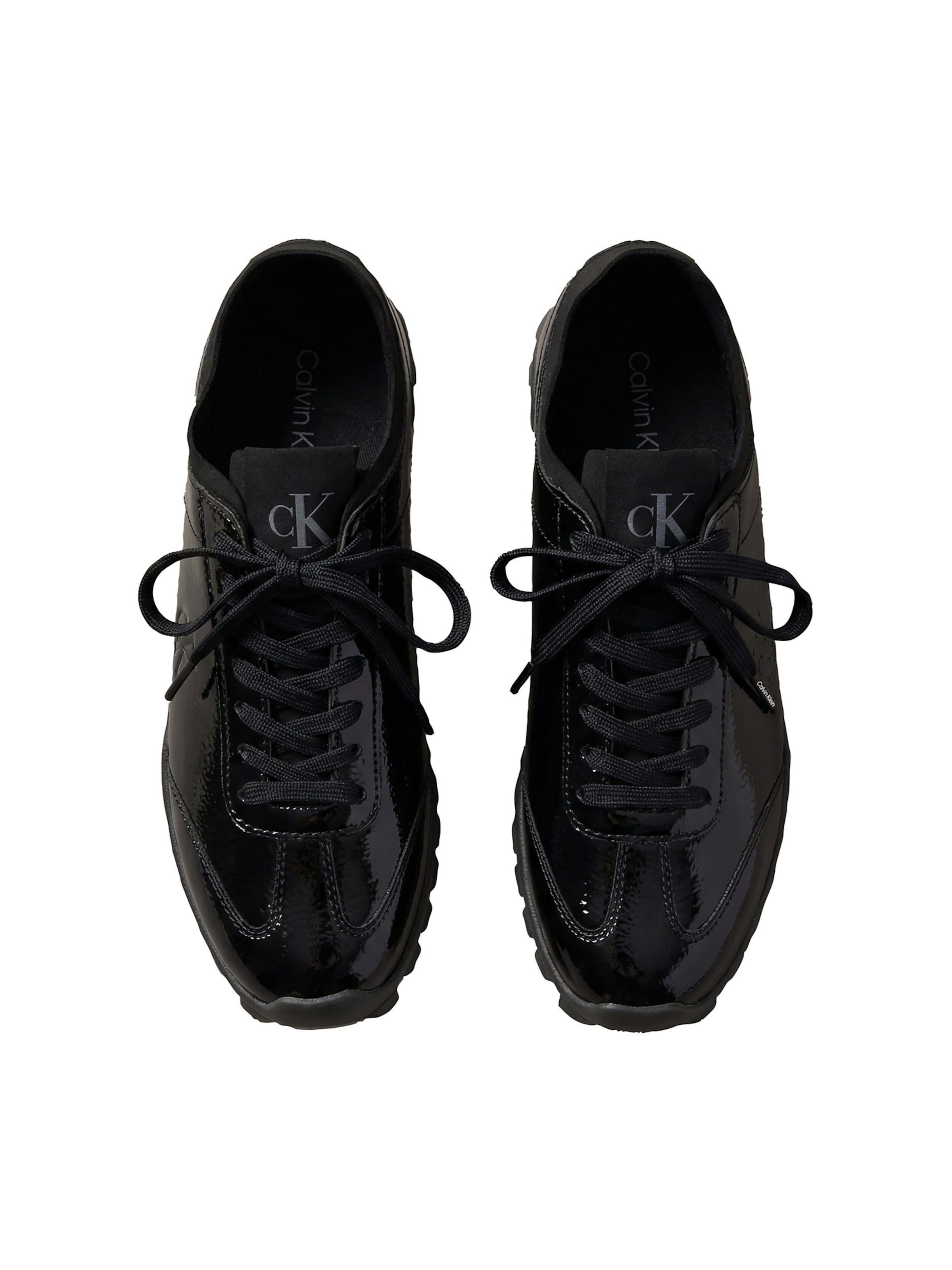 Calvin Klein Platform trainers in Brown
