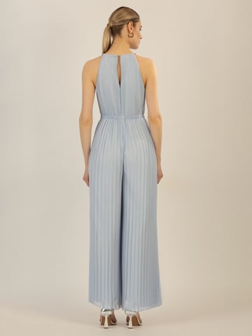 APART Plissee Overall in Blau