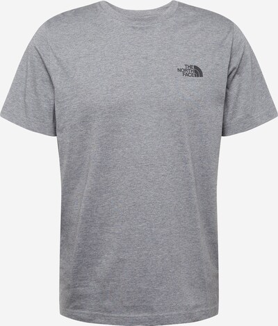 THE NORTH FACE T-Shirt in graumeliert / schwarz, Produktansicht