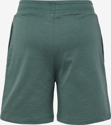 Hummel Regular Trousers 'BASSIM' in Green