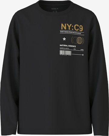 Maglietta 'NKMVAGNO' di NAME IT in nero: frontale