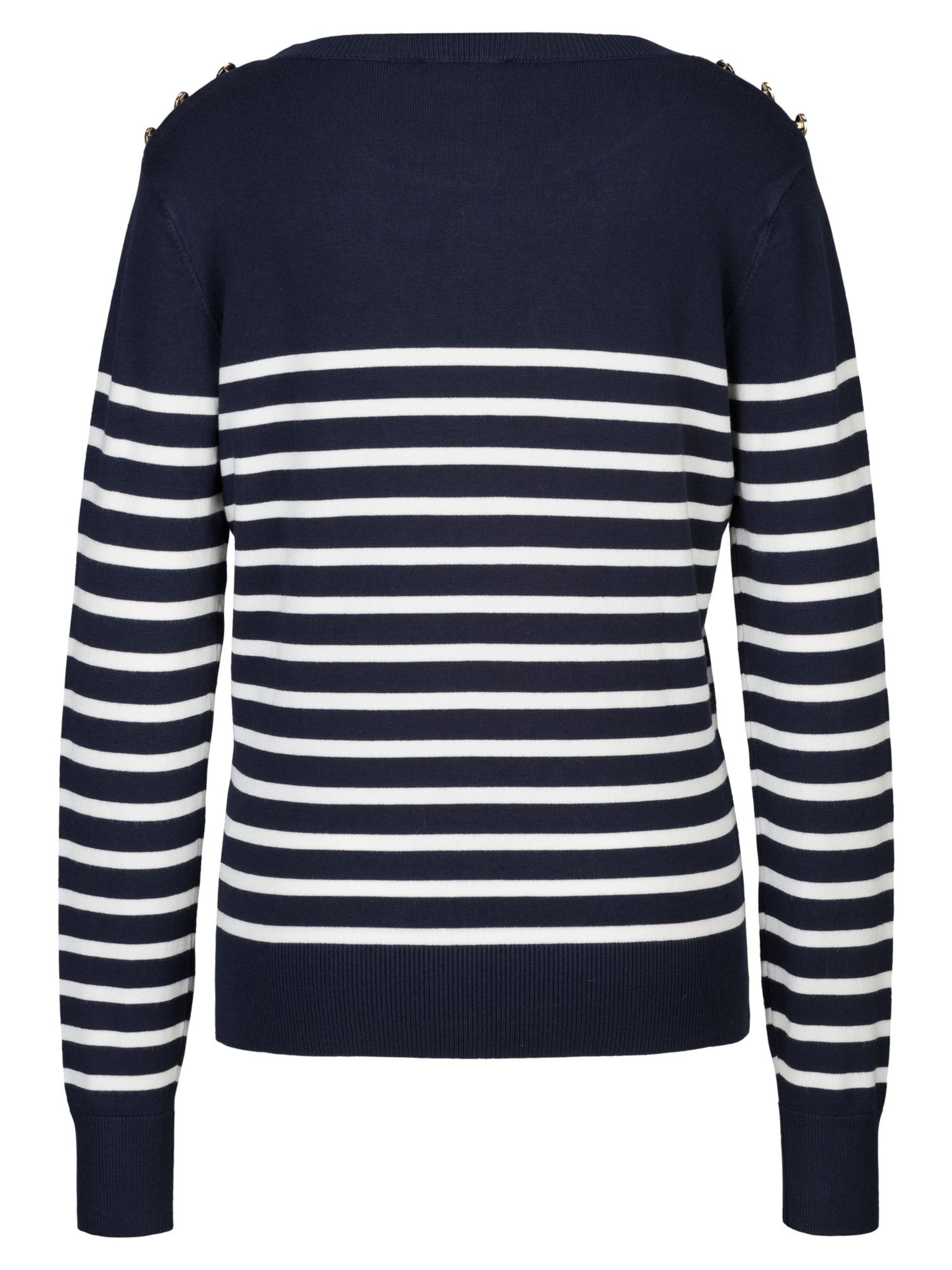 Pull-over 'Flora' 19V69 ITALIA en bleu