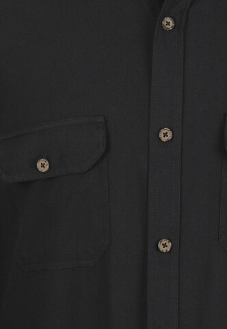 DENIM CULTURE - Regular Fit Camisa 'Darell' em preto