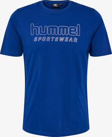 Hummel Shirt 'Joel' in Blue: front
