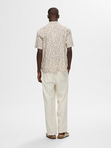 SELECTED HOMME Regular fit Srajca | bež barva