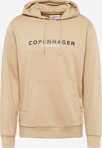 Lindbergh Sweatshirt 'Copenhagen' in Beige: predná strana