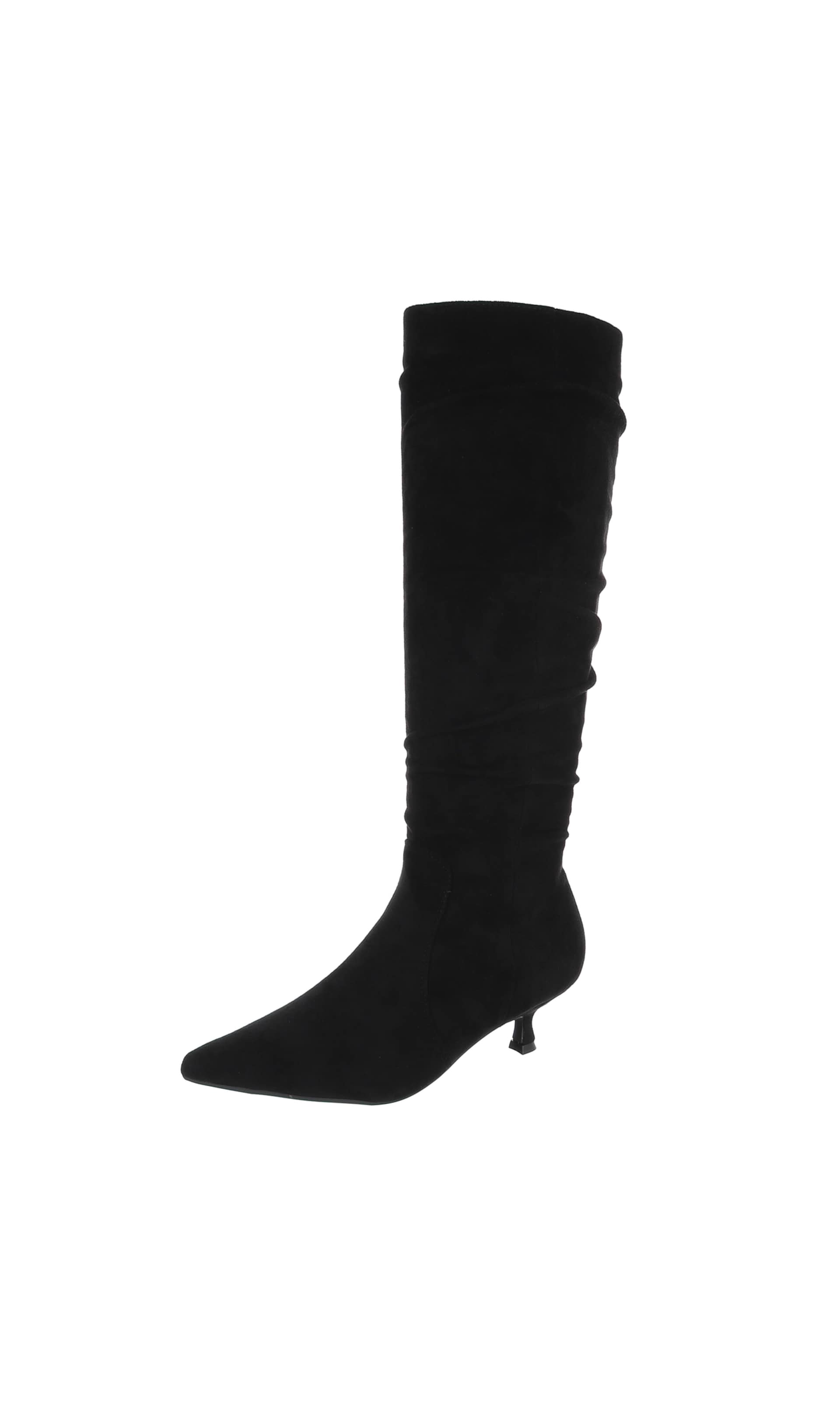 Ital-Design Boots in Black: front