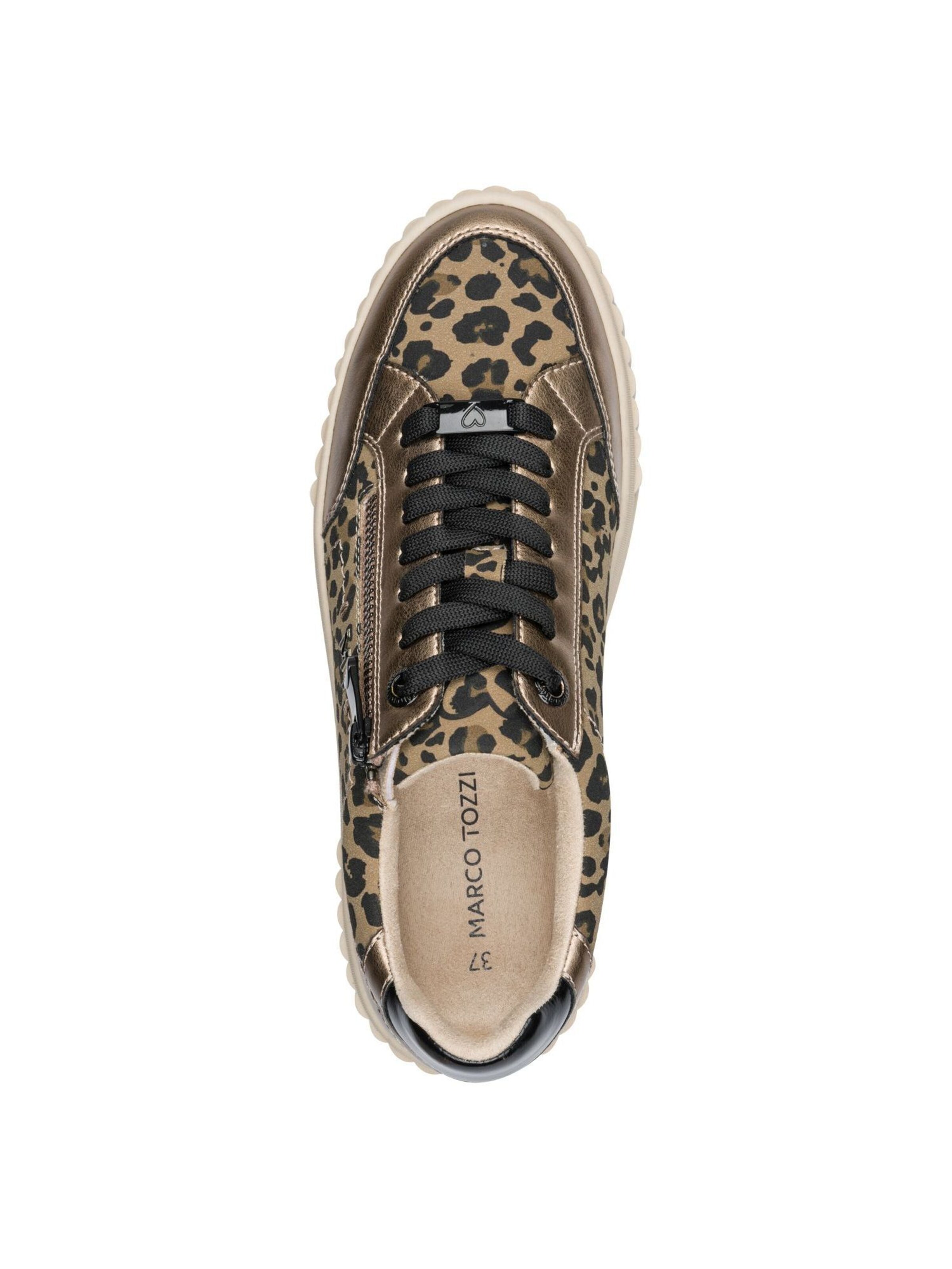 MARCO TOZZI Sneakers laag in Beige