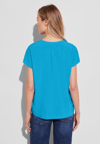 STREET ONE Bluse in Blau