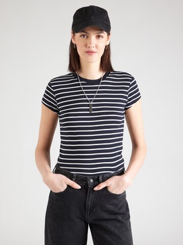 TOPSHOP Póló - kék: elől