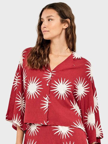 Gisela - Blusa em vermelho