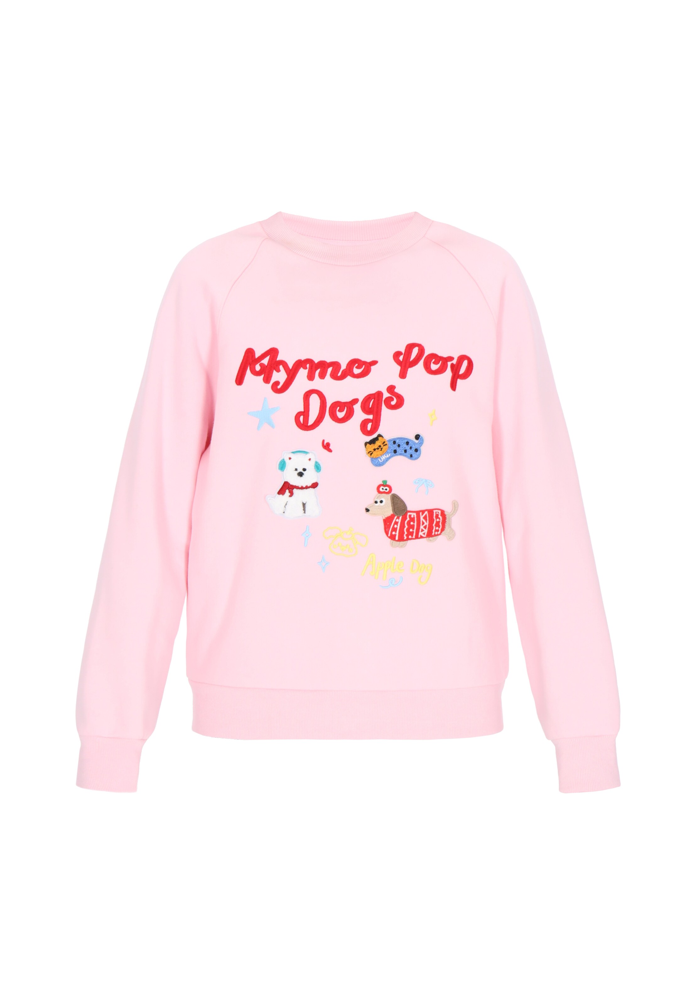 MYMO Sweatshirt in Roze: voorkant