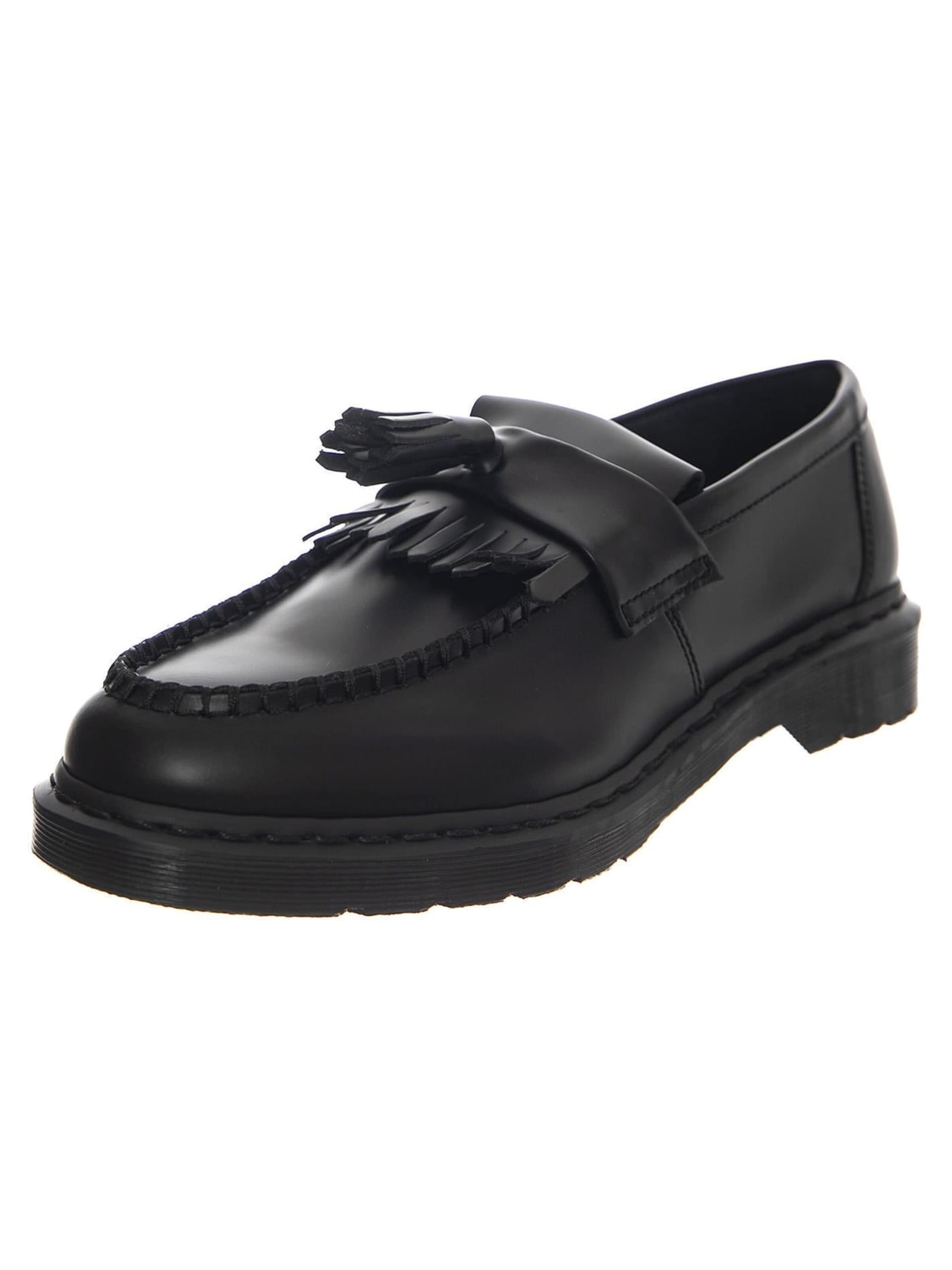 Dr. Martens Mokassin 'Adrian' i sort: forside