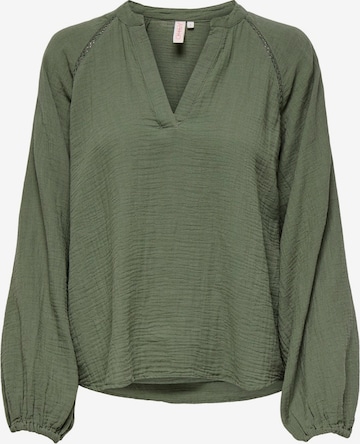 Camicia da donna 'ONLTHYRA' di ONLY in verde: frontale