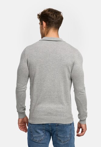 INDICODE JEANS Pullover 'Kastra' in Grau