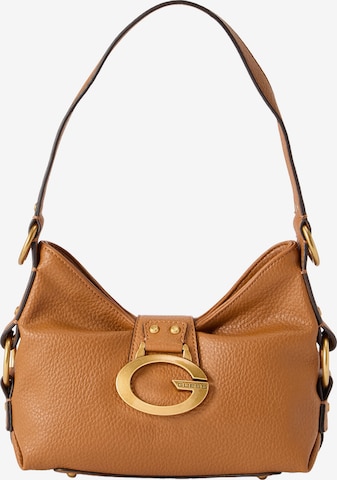 GUESS Schoudertas 'Camden' in Bruin: voorkant