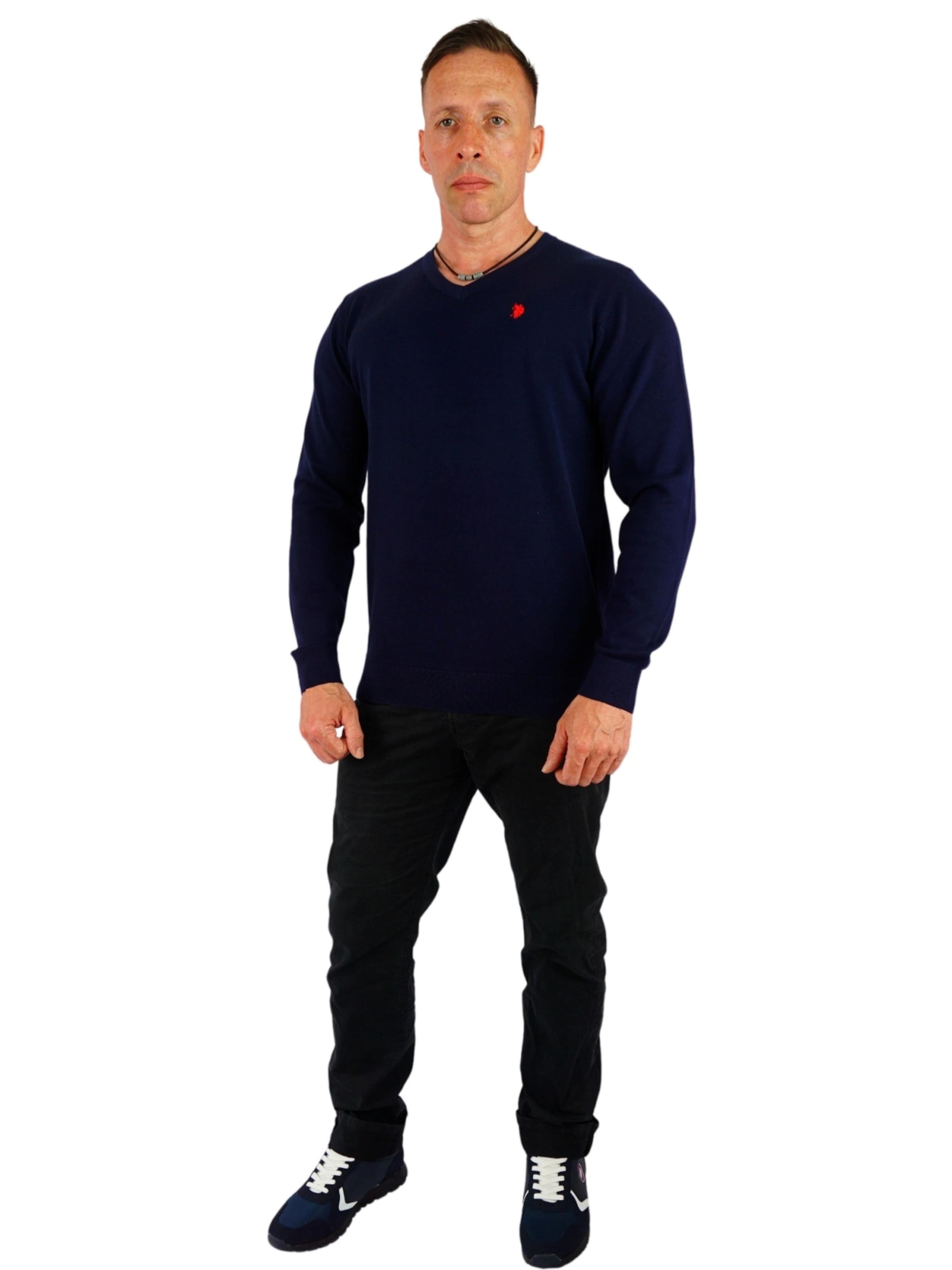 U.S. POLO ASSN. Pullover i blå