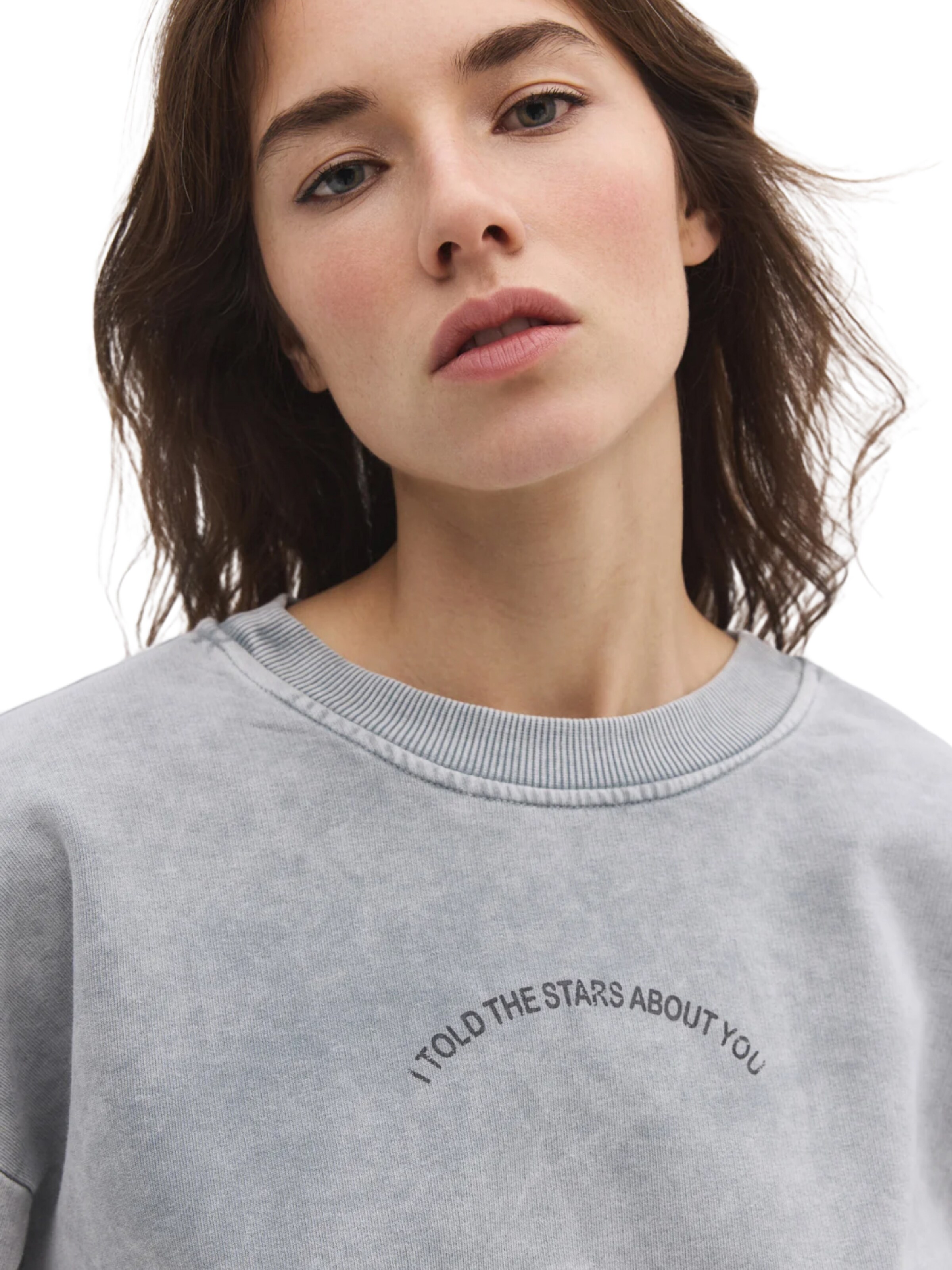 No Matter What Sweatshirt in Grey