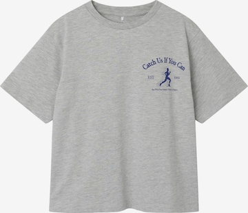 NAME IT Shirt in Grijs: voorkant