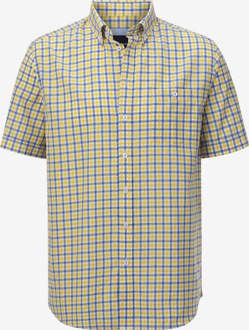 BABISTA Overhemd 'Bellanza' in Geel: voorkant