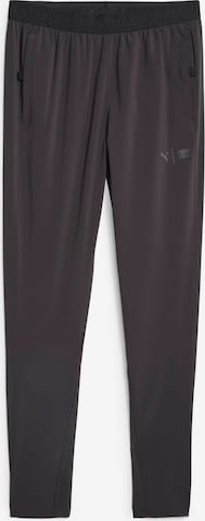 PUMA Tapered Sportbroek in Zwart: voorkant